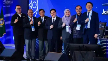 Erick Thohir dalam Kongres PSSI