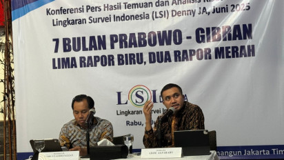 LSI Denny JA: Kepuasan Tetap Tinggi, Tapi Publik Mulai Kritis