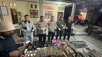 Usai Napi Kabur Kepolisian Geledah Lapas Kelas IIB Nabire