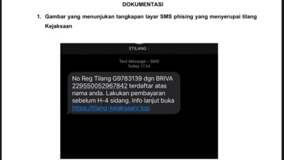 Duh! Muncul Modus Penipuan Phishing Mengatasnamakan ETLE Kejaksaan, Masyarakat Diminta Waspada!