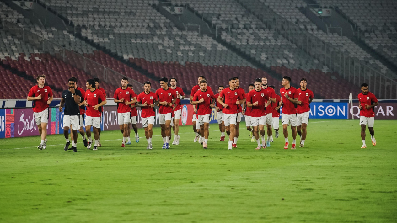 Foto: Potret Latihan Timnas Indonesia di GBK Jelang Lawan China, Tak Main-Main, Semua Serius dan Fokus...
            - galeri foto