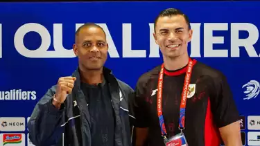Patrick Kluivert dan Emil Audero