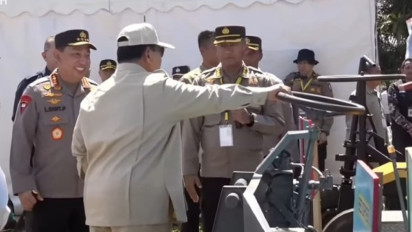 Kapolri Dampingi Presiden pada Panen Raya Jagung Kuartal II, Siap Wujudkan Kedaulatan Pangan Nasional