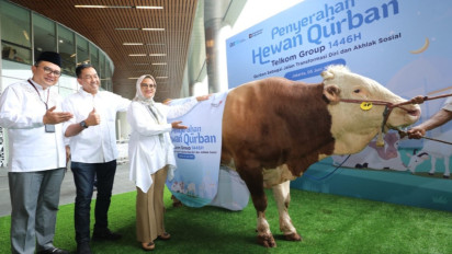 Hari Raya Idul Adha 1446H, TelkomGroup Salurkan 946 Hewan Kurban untuk 62.000 Penerima: Bobot Total 114.850 Kg