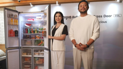 Xiaomi Resmi Luncurkan Mijia Refrigerator Cross Door 510L, Kulkas Pintar Empat Pintu yang Siap Jadi Andalan Rumah Modern!