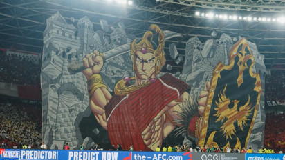 Tifo Megah 2 Suporter Legendaris untuk Timnas Indonesia di Laga Kontra China, Kobar Semangat Demi Bawa Garuda Terbang ke Piala Dunia