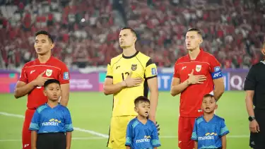 Debut, Emil Audero Lantang Nyanyikan Indonesia Raya