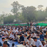 Ribuan Warga Padati Salat Idul Adha di Kebun Raya Bogor