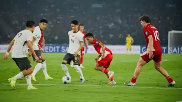 Aksi Beckham Putra di laga debutnya bersama Timnas Indonesia