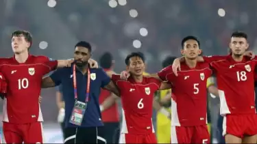 Beckham Putra di Laga Timnas Indonesia vs China