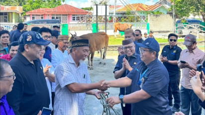 Idul Adha 1446 H,  924 Hewan Kurban Disalurkan untuk Masyarakat