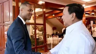 Patrick Kluivert dan Prabowo