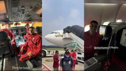 Timnas Indonesia Sudah Tiba di Jepang, Langsung Dikepung Kemeriahan Suporter Garuda, Teriakan untuk Ole Romeny Menggema di Bandara Kansai