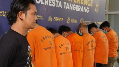 Tangkap Tujuh Pemalak Sopir Truk di Tangerang, Polisi Dalami Dugaan Uang Hasil Palak Disetor ke Ormas