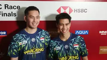 Rasa Sakit Tak Halangi Sabar/Reza Menyerah Buat Lolos ke Final Indonesia Open 2025