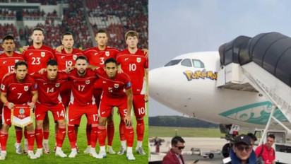 Reaksi Bangga Media Jepang Lihat Pesawat yang Bawa Timnas Indonesia Dihiasi Pokemon: Hubungan Mereka Semakin...