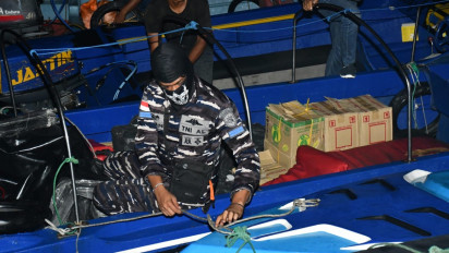 Penyelundupan Miras Asal Malaysia Digagalkan TNI AL, Penangkapan Diwarnai Kejar-kejaran Hingga Tembakan Peringatan
