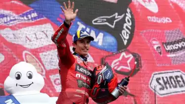 Marc Marquez bakal start terdepan di MotoGP Aragon 2025