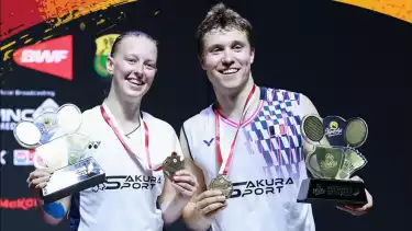 Thom Gicquel/Delphine Delrue juarai Indonesia Open 2025