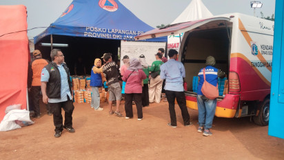 Pramono Pastikan Kebutuhan Konsumsi Korban Kebakaran Jakarta Utara Terpenuhi