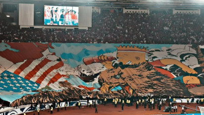 Media Vietnam Tiba-tiba Mengakui Tifo Suporter Timnas Indonesia, Katanya untuk Urusan Fanatisme dan Koreografi...