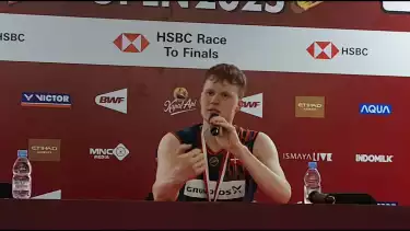 Anders Antonsen keluar sebagai juara tunggal putra di ajang Indonesia Open 2025