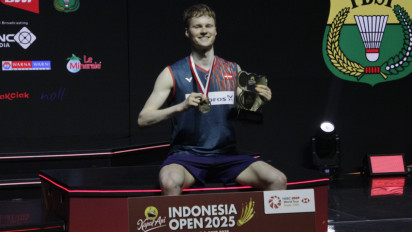 Resmi Jadi 'The Real Istora Boy', Anders Antonsen Ungkap Alasan Tak Lakukan Aksi Ikonik di Final Indonesia Open 2025
