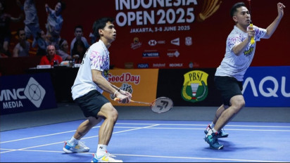 Jadwal Semifinal Indonesia Open 2025: Sabar/Reza dan Fajar/Rian Jadi Wakil Terakhir Tuan Rumah
