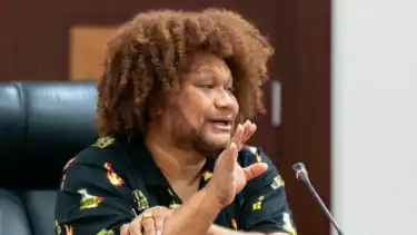 Anggota DPD/MPR RI asal Provinsi Papua Barat Daya Paul Finsen Mayor.