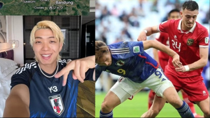 Content Creator asal Jepang Ini Bikin Janji Nyeleneh jika Samurai Biru Kalah dari Timnas Indonesia, Netizen: Ditunggu, Walau Mustahil