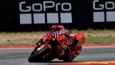 Marc Marquez di MotoGP Aragon 2025