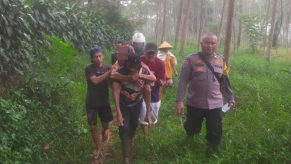 Gegara Pikun, Seorang Lansia di Pekalongan Tersesat di Kawasan Perkebunan, Korban Ditemukan Selamat