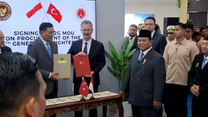 Indonesia Teken MoU Pengadaan Jet Tempur Generasi ke-5 dengan Turki