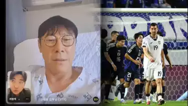Shin Tae-yong yang sedang sakit mengomentari kekalahan telak Timnas Indonesia atas Jepang, Selasa (10/6/2025).