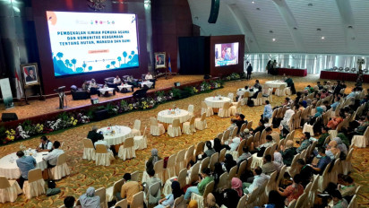 400 Pemuka Agama dan Ormas Keagamaan Ikuti Pembekalan Ilmiah tentang Hutan, Manusia, dan Bumi