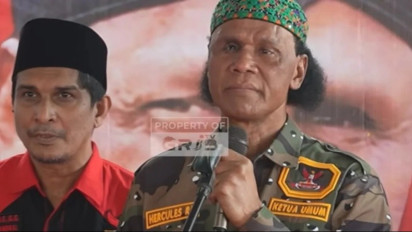 Merasa Disenggol Seseorang, Hercules Mendadak Kumpulkan Ormas GRIB Jaya, Perintahkan Anak Buahnya untuk...