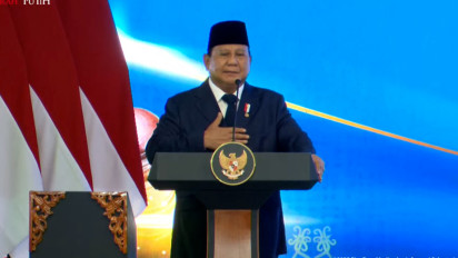 Prabowo Sentil Koruptor: Percuma Polisi dan Tentara Hebat Kalau Si Maling Lolos di Pengadilan