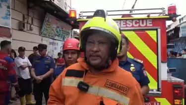 Kepala Dinas Damkarmat Makassar Hasanuddin (12/6/2025).