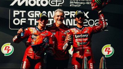 Pujian Setinggi Langit Bos Ducati Pada Marc Marquez dan Pecco yang Podium di MotoGP Aragon 2025: Akhir Pekan Sempurna