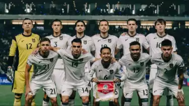 Pemain Timnas Indonesia di Laga Kontra Jepang