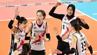 Megawati Hangestri dan pemain Red Sparks