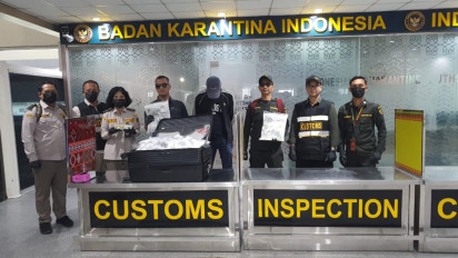 Balai Karantina Sumut dan Bea Cukai Gagalkan Pengiriman Ribuan Serangga Tanpa Dokumen