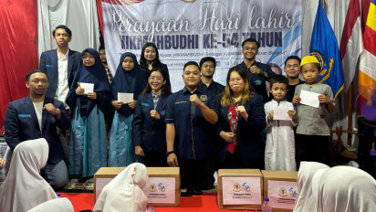 Hikmahbudhi Gelar Perayaan Harlah ke 54: Santunan Anak Yatim Dan Bagi Sembako