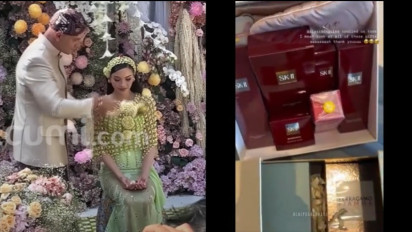 Sampai Puluhan Juta Rupiah? Ternyata Segini Harga dari Souvenir Acara Bridal Brunch Al Ghazali dan Alyssa Daguise
