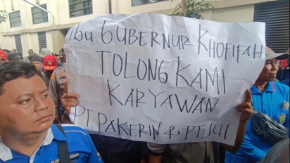 Gaji Tertahan, Ribuan Buruh PT Pakerin Ancam Demo Kantor BPR