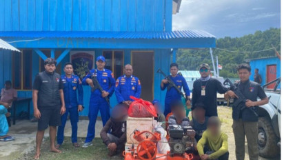Polisi Tangkap Enam Nelayan Pengguna Bom Ikan di Halmahera Selatan