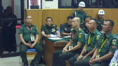 Saksi Sidang Pembunuhan Tiga Polisi di Way Kanan Lampung, Sebut Kapolsek Terima Setoran Judi Sabung Ayam