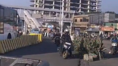 Melawan Arah di Terminal Kampung Melayu, 50 Motor Kena Tilang ETLE