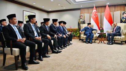 Dampingi Presiden Dalam Kunjungan Kenegaraan, Menkum: Hargai Komitmen Singapura Terkait Perjanjian Ekstradisi