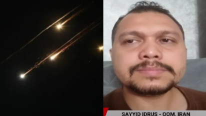 Menegangkan! Kondisi Terakhir Iran Usai Pecah Perang dengan Israel, Masyarakat Teriakkan Takbir Saksikan Rudal Melintas ke Arah Tel Aviv